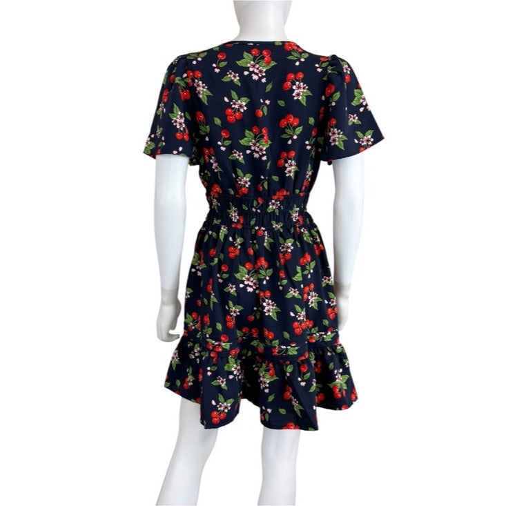 Draper James NWT Wilson Cherry Blossom Mini Dress Size XS