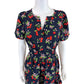 Draper James NWT Wilson Cherry Blossom Mini Dress Size XS