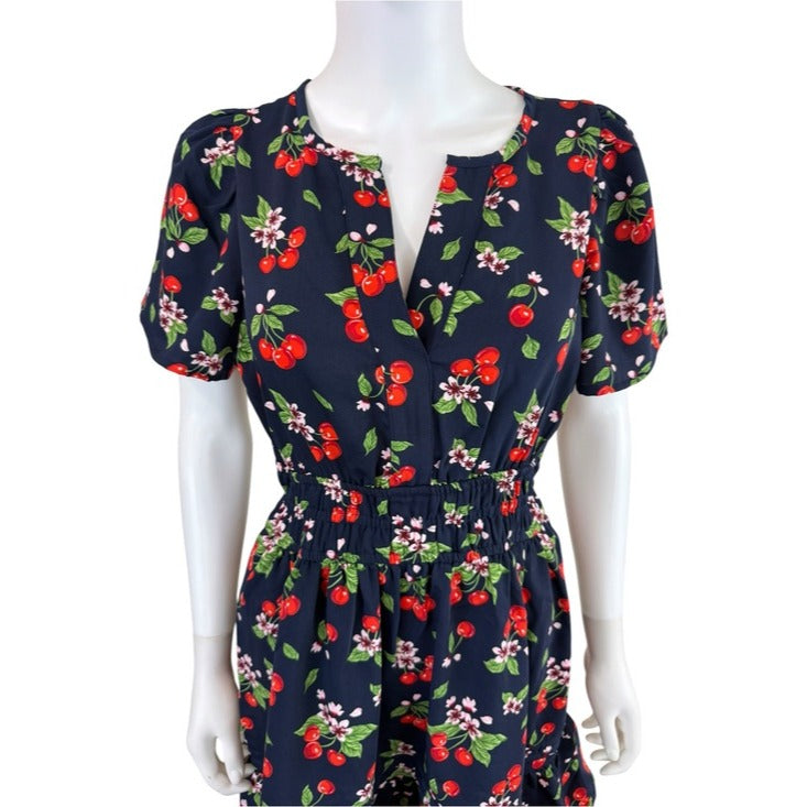 Draper James NWT Wilson Cherry Blossom Mini Dress Size XS