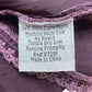 Johnny Was Purple Embroidered Tunic Top Size XS