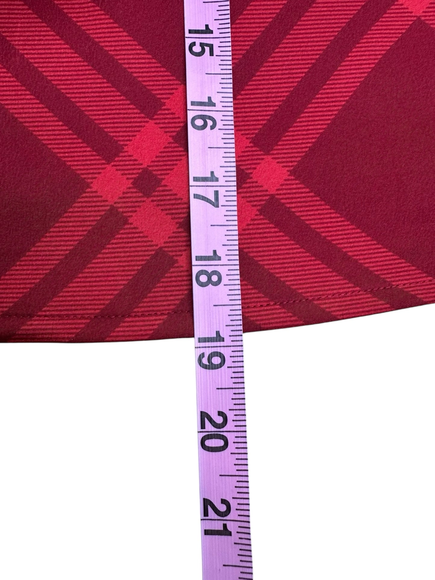 J. Crew NWT Red Plaid Tank Size S