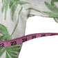 TAHARI Size Green Palm Linen Top 2X