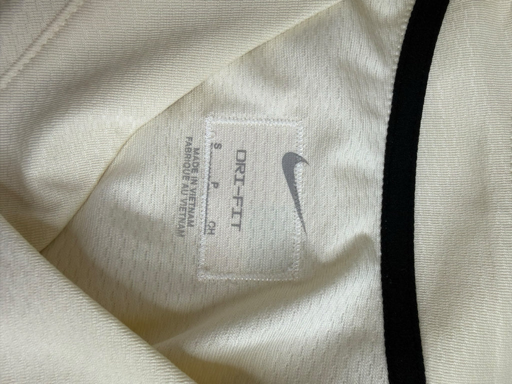 Nike Dri-Fit Cream Razorback Replica Baseball Jersey Size S