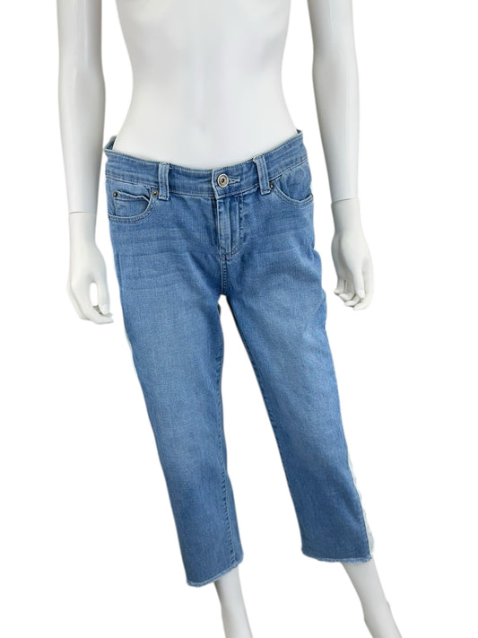 ecru Blue Cropped Denim Jeans Size 4