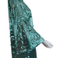 LA VIE STYLE HOUSE NWT Mint Sequin Mini Cocktail Dress Size O/S