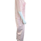 FAHERTY Light Pink Organic Cotton Jumpsuit Size L