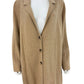 J. Jill Tan Sweater Knit Blazer Size XL