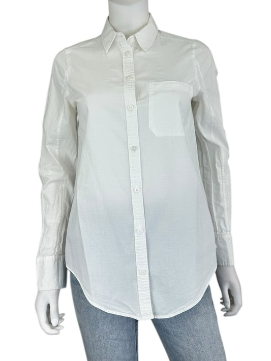ATHLETA White Button Down Size XS