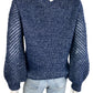 tommy bahama Wool Blend Blue Shimmer Sweater Size L