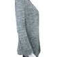 EILEEN FISHER Gray 100% Cotton Sweater Cardigan Size M