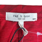 Rag & Bone NWT Red Camo Knit Top Size M