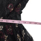 Slate and Willow Black Floral Lace Cocktail Dress Size 8