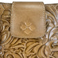 Patricia Nash Tan Floral Designer Handbag