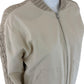 Anthropologie NWT Beige Central Park West Myles Cable Knit Cardigan Sweater Size M
