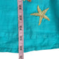 Johnny Was Aqua Embroidered Ocean Life Tunic Dress Size S