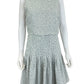Ann Taylor Blue Floral Print Casual Dress Size 4
