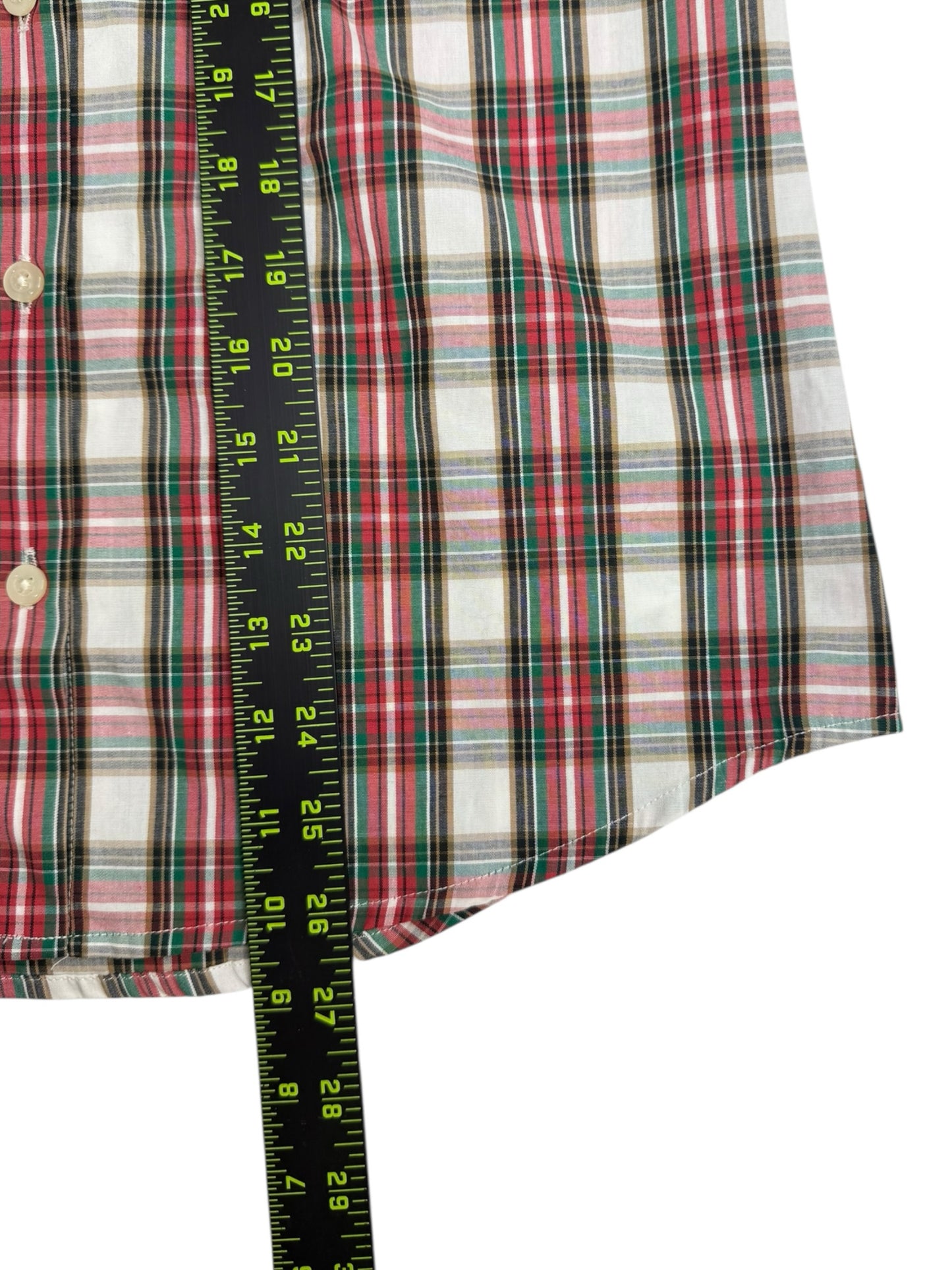 J. Crew Plaid Button-Down Shirt Size XS
