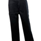 PAIGE Black Fog Luxe Coating NELLIE Trousers Size 29