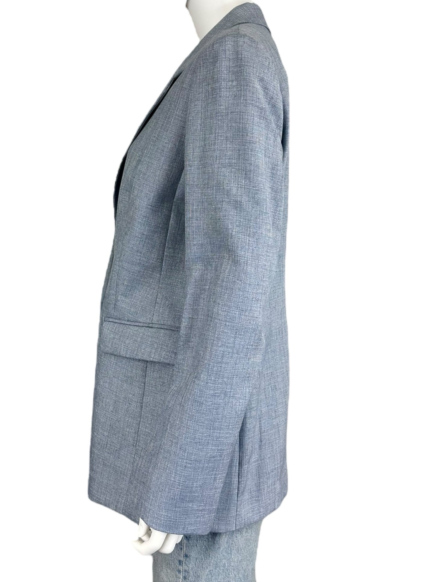 LAFAYETTE 148 NEW YORK Blue Blazer Size 10