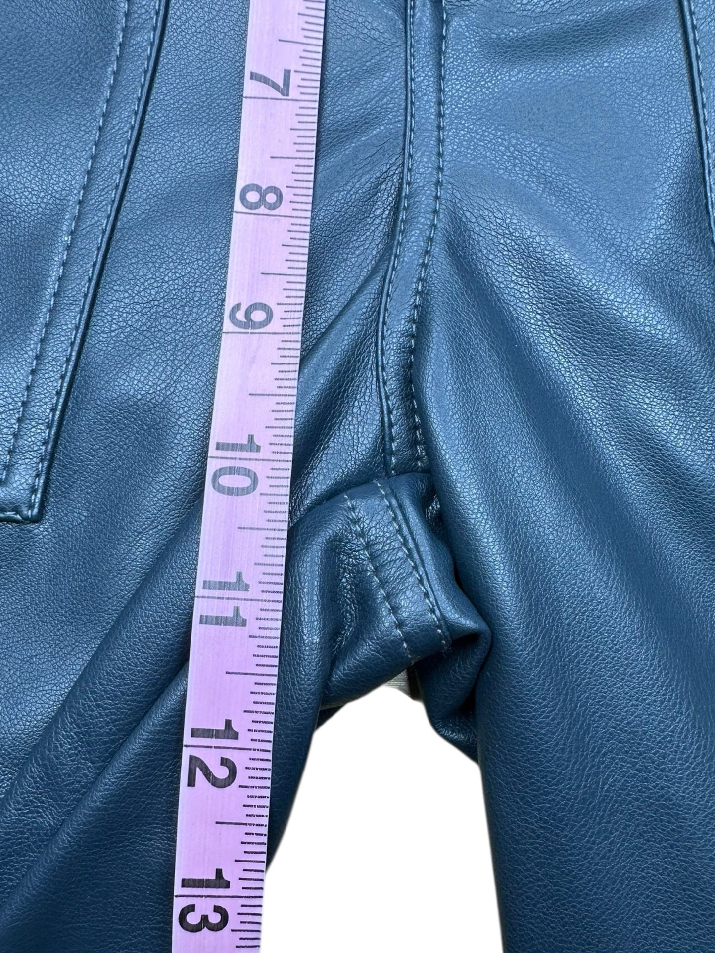 Marrakech Blue Pleather Pants Size XS
