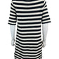 SANCTUARY NWT Black Striped Sweater Dress Size M