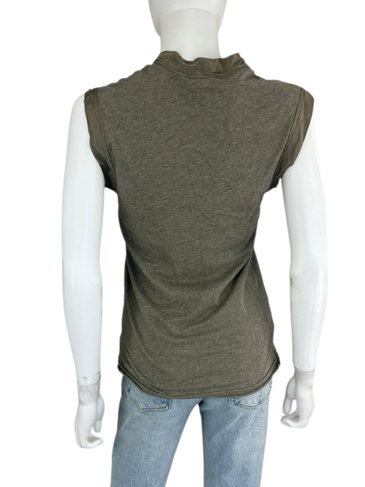 BCBGMAXAZRIA Dark Green Tank  Size S