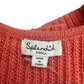 splendid Coral 100% Cotton Sweater Tank Size S