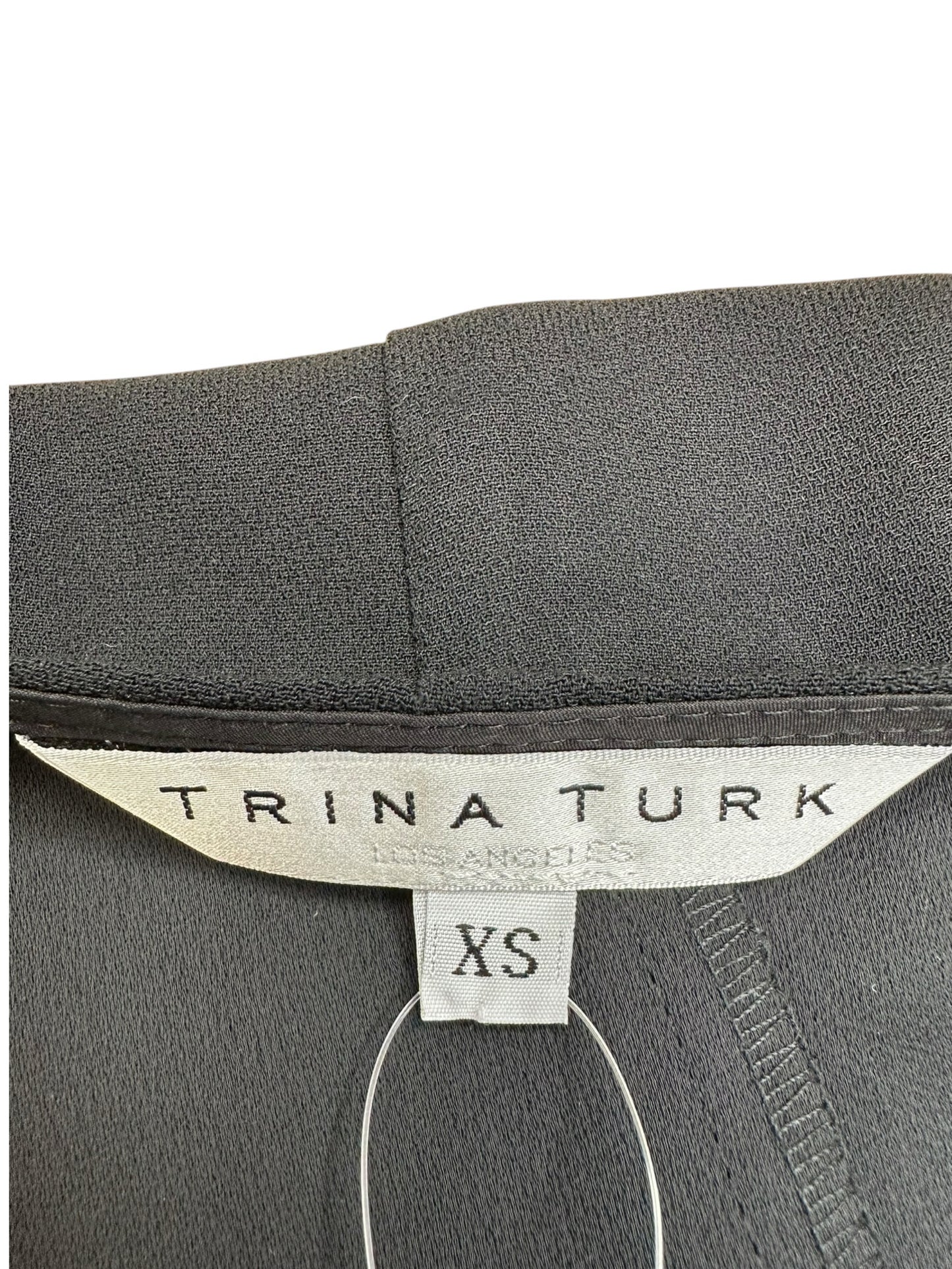 TRINA TURK Black Blouse Size XS