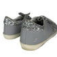 GOLDENGOOSE Grey Super-Star Leather Sneakers Size 40