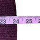 Talbots 100% Cashmere Merlot Ribbed Sweater Size M