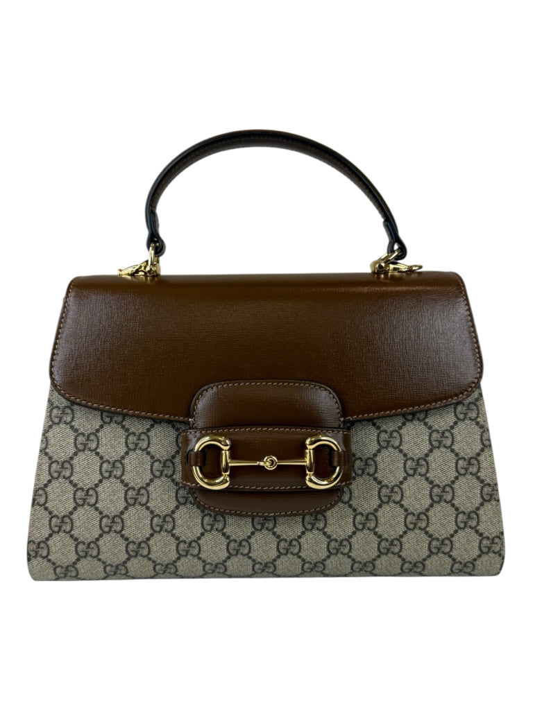 GUCCI Horsebit 1955 Medium Handle Handbag