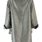 Chico's NWT Pewter Shantung Topper Coat Size 8/10