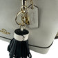 coach Cream Leather Purse