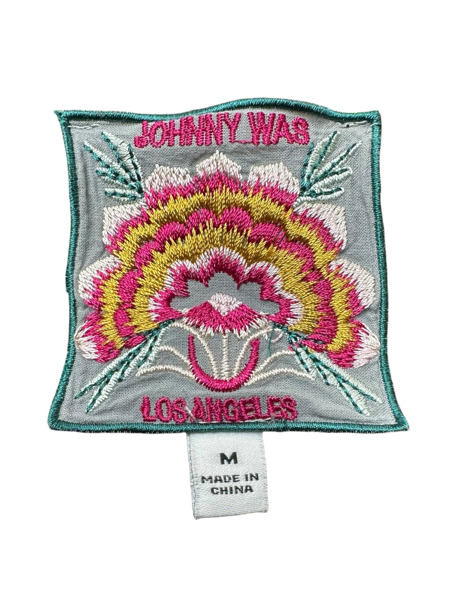 Johnny Was Floral Print Knit Top Size M