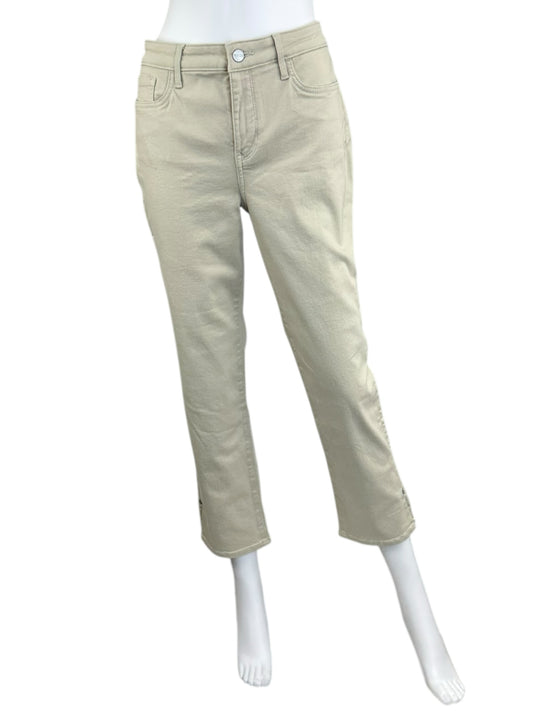 NYDJ NWT Cream Sheri Slim Jeans Size 10