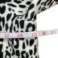 Chicos 100% Wool Cheetah Print Jacket Size M