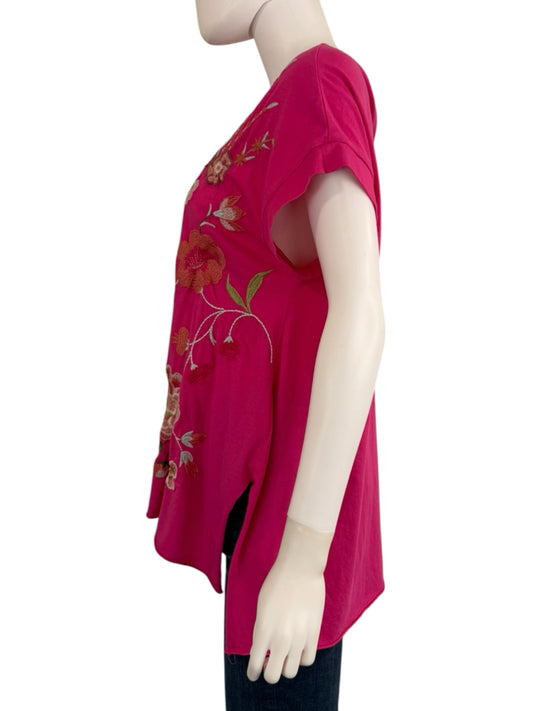 Johnny Was NWT Joya Relaxed Drape Tee Size S