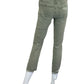 PAIGE Green Distressed Hoxton Slim Crop Jeans Size 27