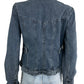 Tommy Hilfiger Blue Ruffle Denim Jacket Size M