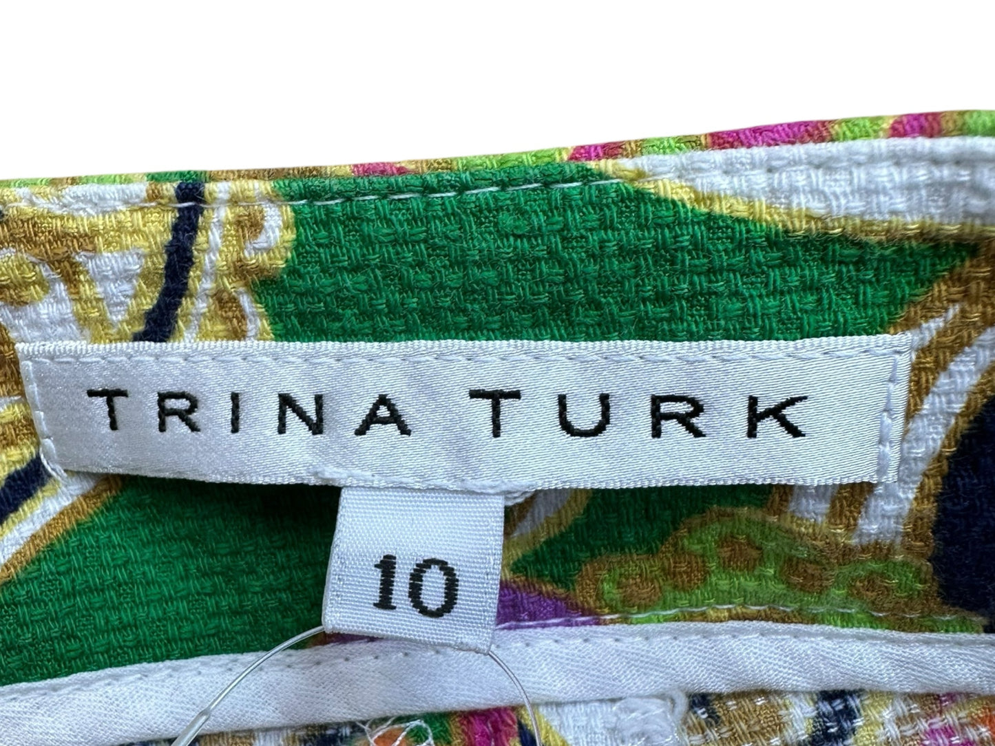 TRINA TURK NWT Multicolor Pattern Shorts Size 10