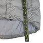THE NORTH FACE Gray Quilted Dealio Faux Fur Trim Hooded Parka Jacket Size S