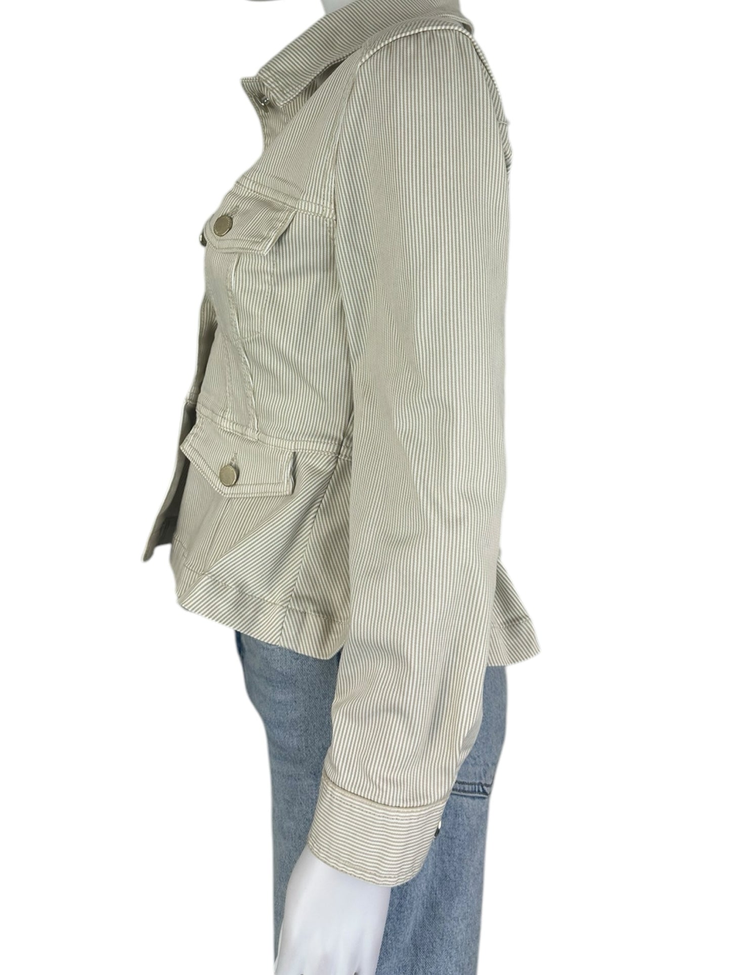 NWT Liverpool Khaki Jacket White Size xsp