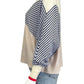 SUNDRY Colorblock Wool Sweater Size M