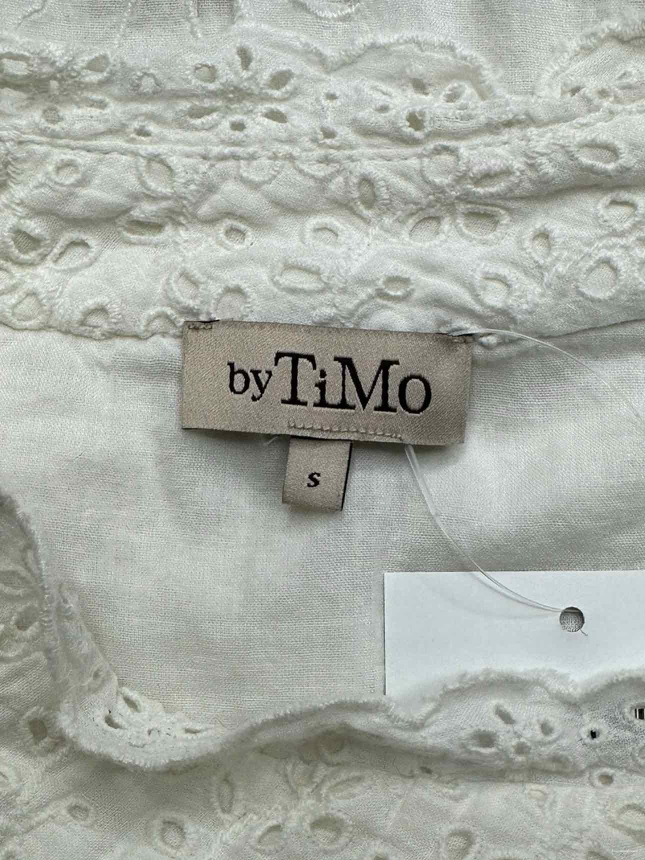 by TiMo White Eyelet Dress Size S