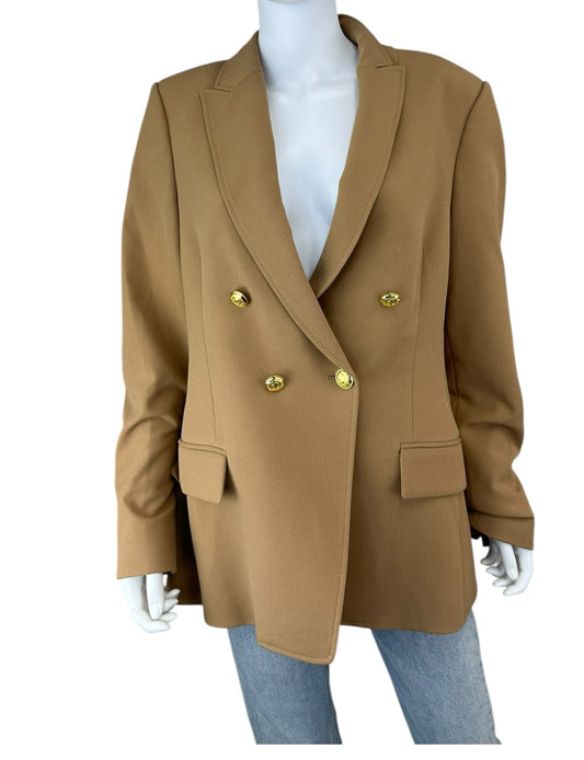 A.L.C. NWT Beige Sedwick Double Breasted Blazer Size 14