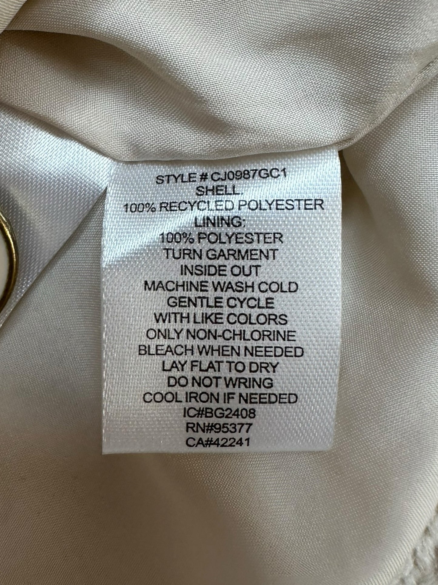 sanctuary Cream Cuddle Up Cardi Jacket Size XS