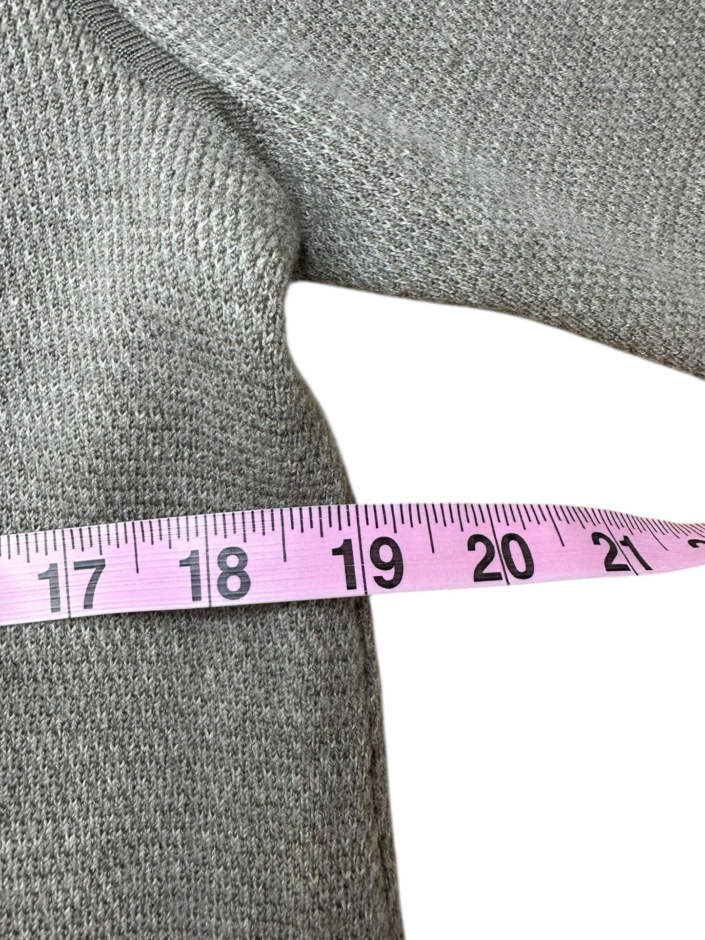 Talbots Brown Merino Wool Knit Jacket Size M