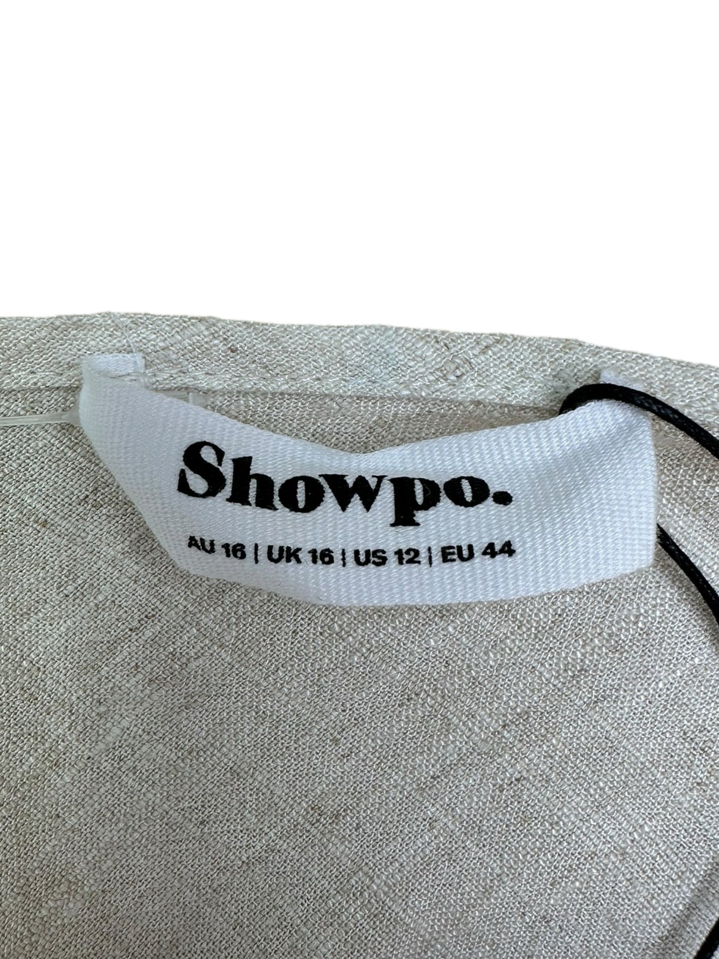 Showpo. Size 12 BASE Dress- Cocktail