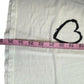 Lauren Moshi White Wolf Painted Evil Eye Boyfriend Tee Size XS
