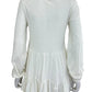 anthropologie White Button Down Mini Dress NWT Size XS
